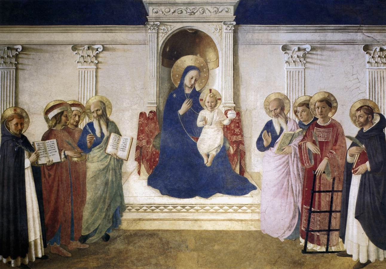 La sacra conversazione - Convento di San Marco, Florence